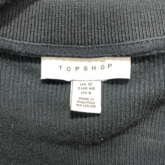 TOPSHOP CROPPED POLO - Picture 2 of 2